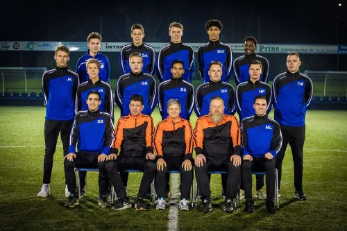 Elftalfoto van voetbalelftal de merinos