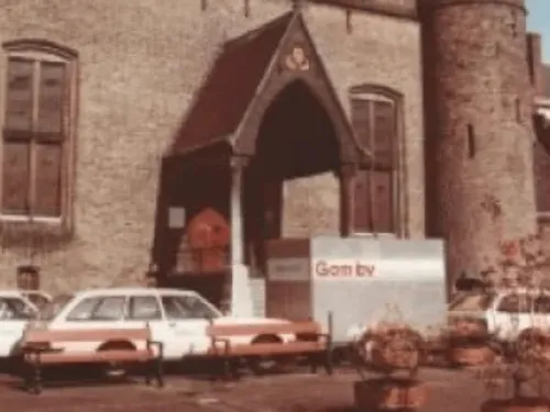 Gom Geschiedenis plaat