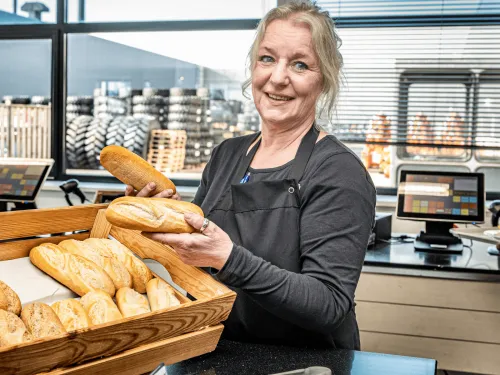 Buitengewoon wie wij zijn collega aan het werk