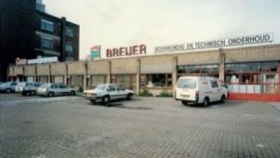Archief afbeelding van het kantoor gebouw van Breijer anno 1986 Archief afbeelding van het kantoor gebouw van Breijer anno 1986