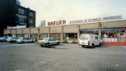 Archief afbeelding van het kantoor gebouw van Breijer anno 1986