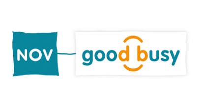 Het logo van Good Busy