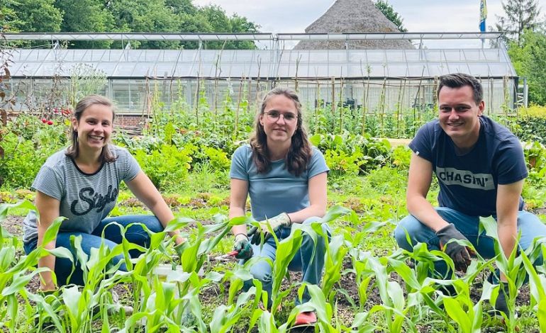 Uitdaging 2022 - Groendomein Wasven Groepsfoto tijdens de Uitdaging 2022