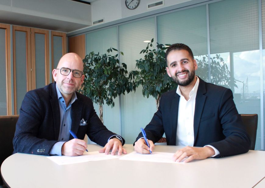 Ondertekening contract Wrokko en Facilicom Group