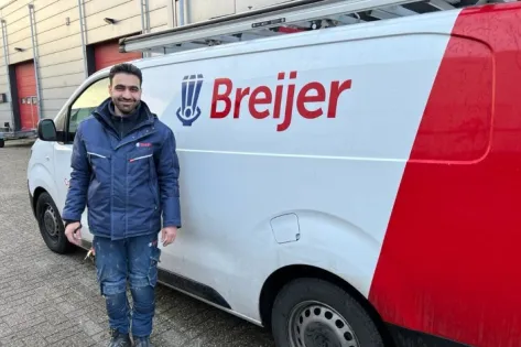 Firas - Timmerman bij Breijer via sociale onderneming Buitengewoon