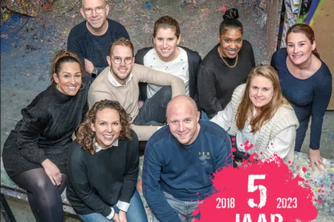 Groepsfoto 5 jaar buitengewoon